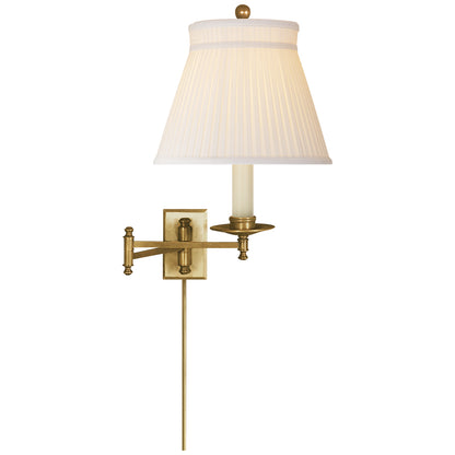 Dorchester Swing Arm Wall Lamp by Visual Comfort Signature