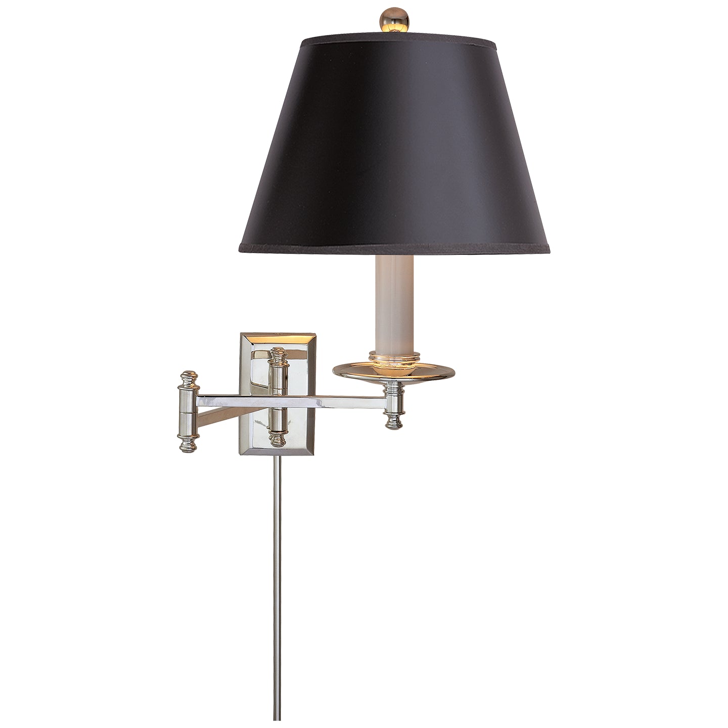 Dorchester Swing Arm Wall Lamp by Visual Comfort Signature