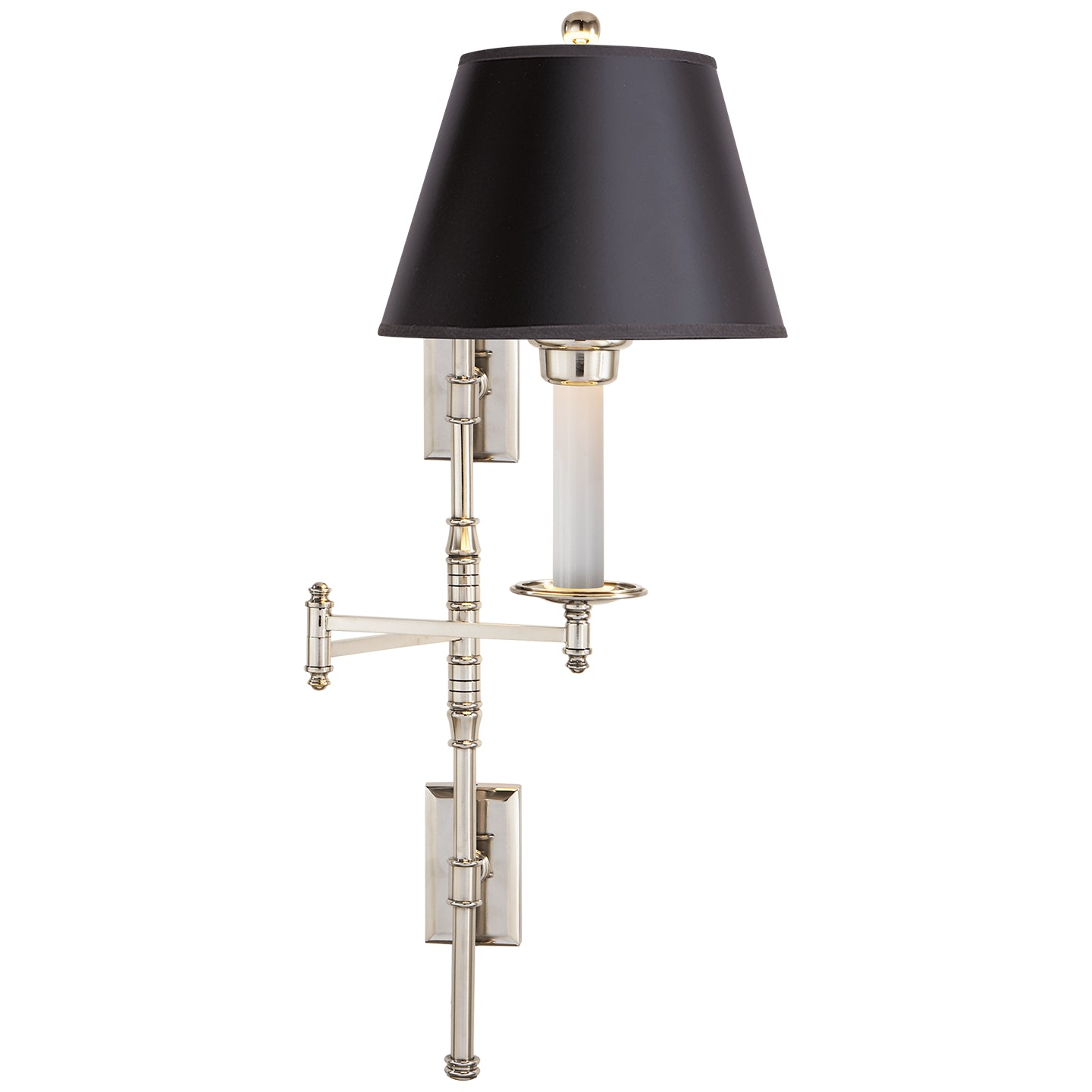 Dorchester Swing Arm Wall Lamp by Visual Comfort Signature
