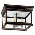 Club Square Outdoor (Damp) Flush Mount Light by Visual Comfort Signature