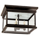 Club Square Outdoor (Damp) Flush Mount Light by Visual Comfort Signature