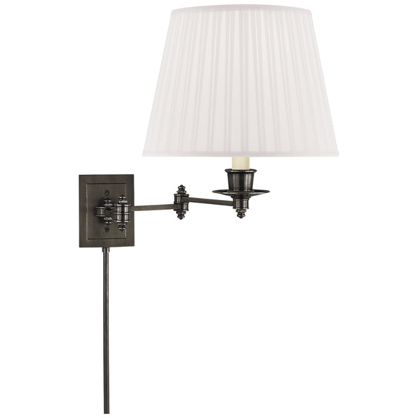 Swing Arm Sconce Wall Lamp by Visual Comfort Signature
