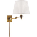 Swing Arm Sconce Wall Lamp by Visual Comfort Signature