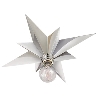Buy polished-nickel Star Flush Mount Light by Visual Comfort Signature