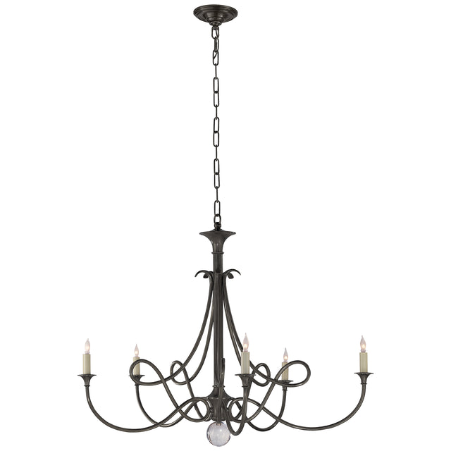 Double Twist Chandelier by Visual Comfort Signature