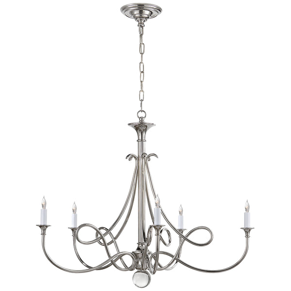 Double Twist Chandelier by Visual Comfort Signature