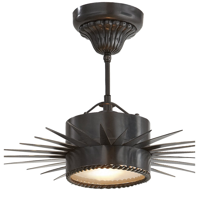 Soleil Semi-Flush Mount Ceiling Light by Visual Comfort Signature