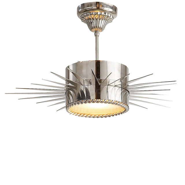 Soleil Semi Flush Mount Light by Visual Comfort Signature