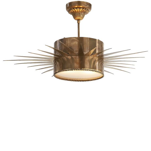 Soleil Semi Flush Mount Light by Visual Comfort Signature