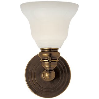 Buy hand-rubbed-antique-brass Boston Sconce by Visual Comfort Signature