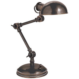 Buy bronze-with-4-75-x-2-25-glass-and-metal-shade Pixie Table Lamp by Visual Comfort Signature