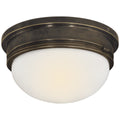 Marine Outdoor (Damp) Flush Mount Ceiling Light by Visual Comfort Signature