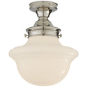 Edmond Outdoor (Damp) Flush Mount Ceiling Light by Visual Comfort Signature