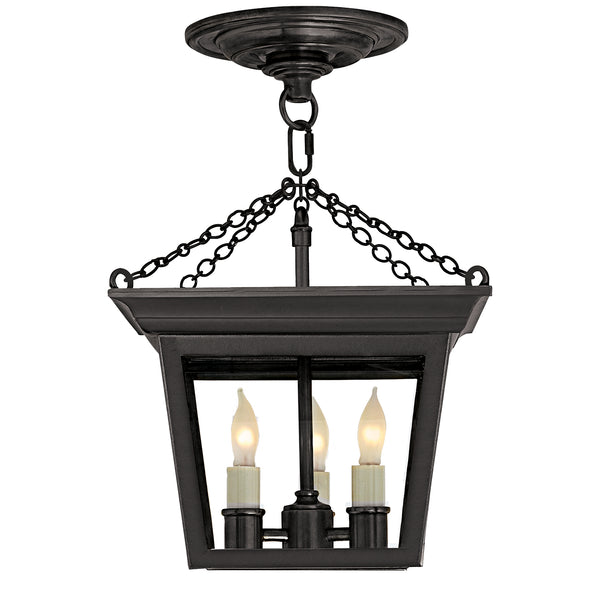 Semi Flush Cornice Outdoor (Damp) Semi Flush Mount Light by Visual Comfort Signature