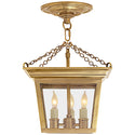 Semi Flush Cornice Outdoor (Damp) Semi Flush Mount Light by Visual Comfort Signature