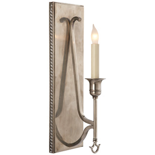 Buy sheffield-silver Savannah Sconce by Visual Comfort Signature