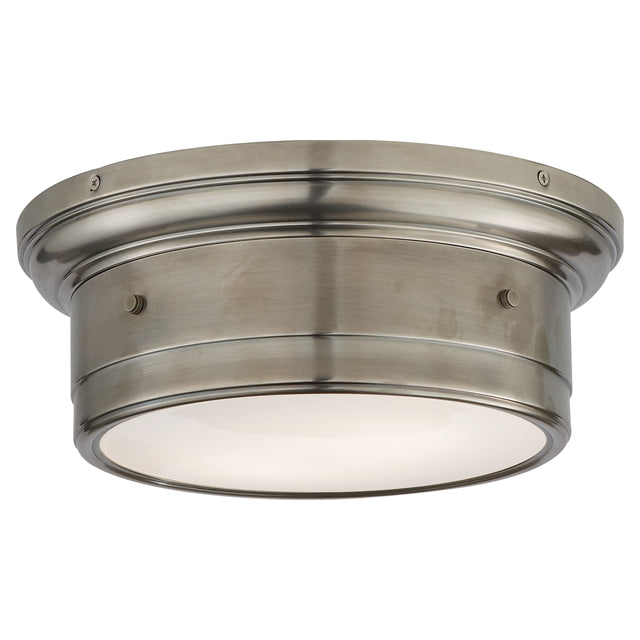 Siena Outdoor (Damp) Flush Mount Ceiling Light by Visual Comfort Signature