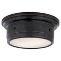 Siena Outdoor (Damp) Flush Mount Ceiling Light by Visual Comfort Signature