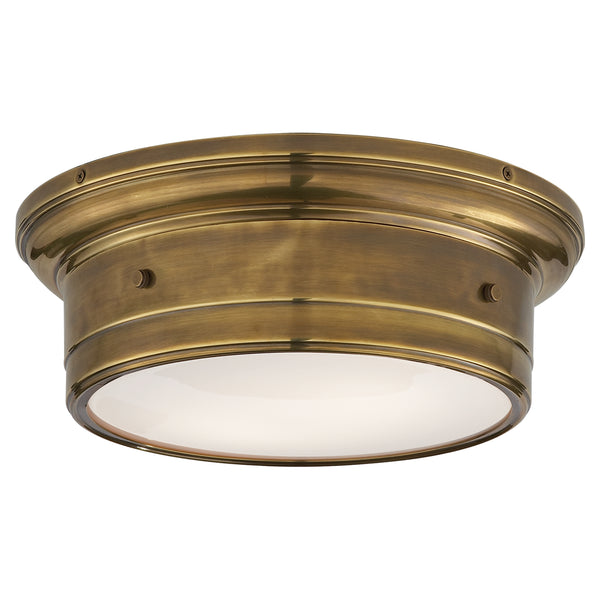 Siena Outdoor (Damp) Flush Mount Ceiling Light by Visual Comfort Signature