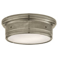 Siena Outdoor (Damp) Flush Mount Ceiling Light by Visual Comfort Signature