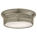 Siena Outdoor (Damp) Flush Mount Ceiling Light by Visual Comfort Signature