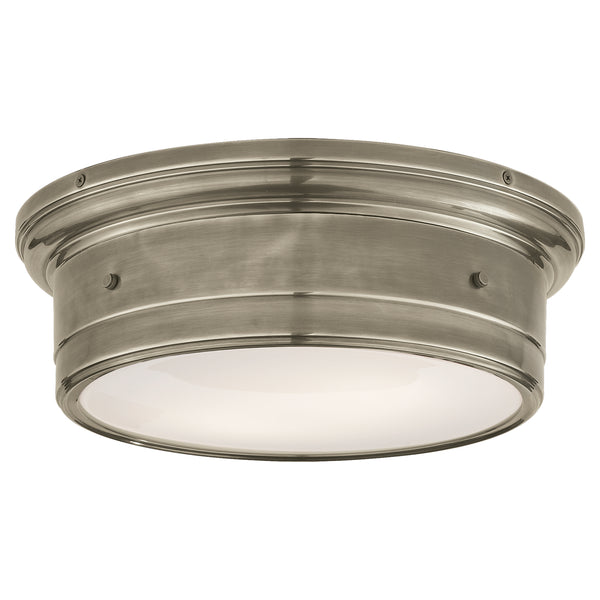 Siena Outdoor (Damp) Flush Mount Ceiling Light by Visual Comfort Signature