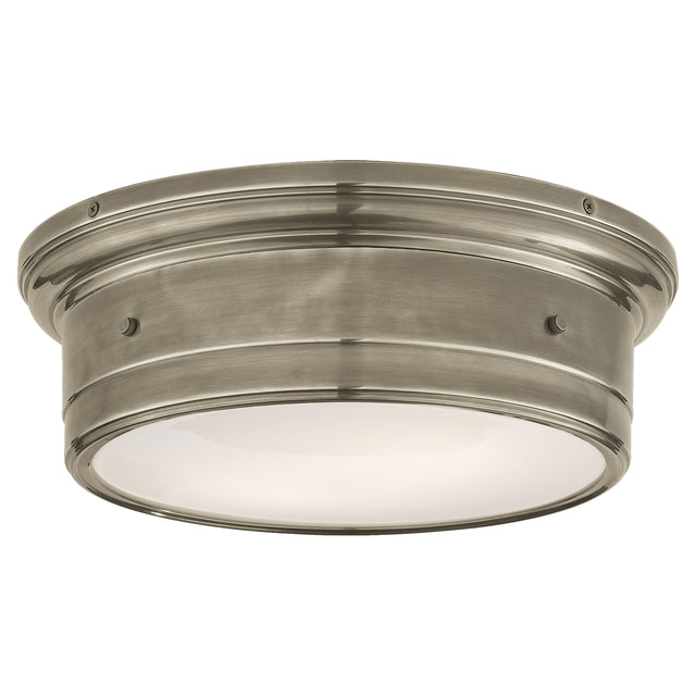 Siena Outdoor (Damp) Flush Mount Ceiling Light by Visual Comfort Signature