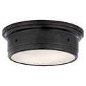 Siena Outdoor (Damp) Flush Mount Ceiling Light by Visual Comfort Signature