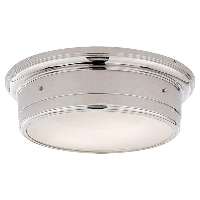 Siena Outdoor (Damp) Flush Mount Ceiling Light by Visual Comfort Signature