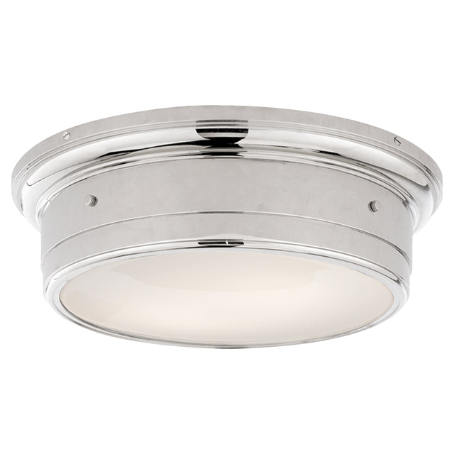 Siena Outdoor (Damp) Flush Mount Ceiling Light by Visual Comfort Signature