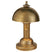 Hand-Rubbed Antique Brass and Brass/Gold Shade