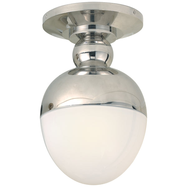 Clark Outdoor (Damp) Flush Mount Ceiling Light by Visual Comfort Signature