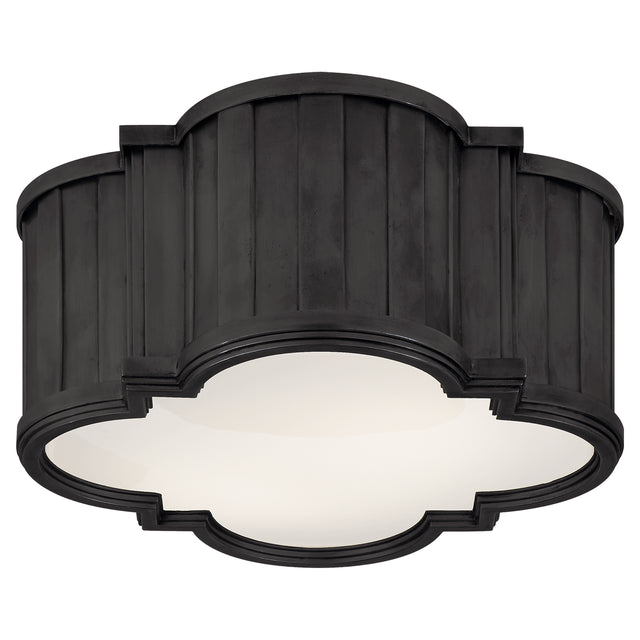 Tilden Outdoor (Damp) Flush Mount Ceiling Light by Visual Comfort Signature