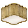 Tilden Outdoor (Damp) Flush Mount Ceiling Light by Visual Comfort Signature