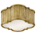 Hand-Rubbed Antique Brass with White Glass Glass and White Shade