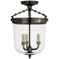 Merchant Semi-Flush Mount Ceiling Light by Visual Comfort Signature