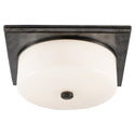 Newhouse Block Outdoor (Damp) Flush Mount Ceiling Light by Visual Comfort Signature