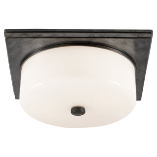 Newhouse Block Outdoor (Damp) Flush Mount Ceiling Light by Visual Comfort Signature