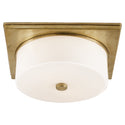 Newhouse Block Outdoor (Damp) Flush Mount Ceiling Light by Visual Comfort Signature