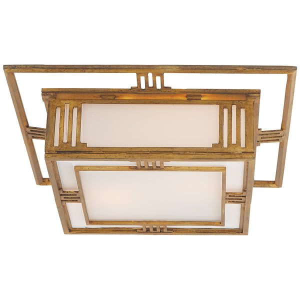 Enrique Outdoor (Damp) Flush Mount Ceiling Light by Visual Comfort Signature