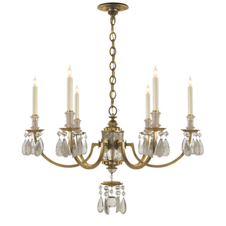 Buy gilded-iron Elizabeth Chandelier by Visual Comfort Signature