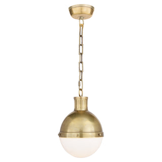 Buy hand-rubbed-antique-brass Hicks Pendant by Visual Comfort Signature