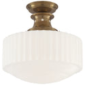 Milton Road Outdoor (Damp) Flush Mount Ceiling Light by Visual Comfort Signature