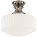 Milton Road Outdoor (Damp) Flush Mount Ceiling Light by Visual Comfort Signature