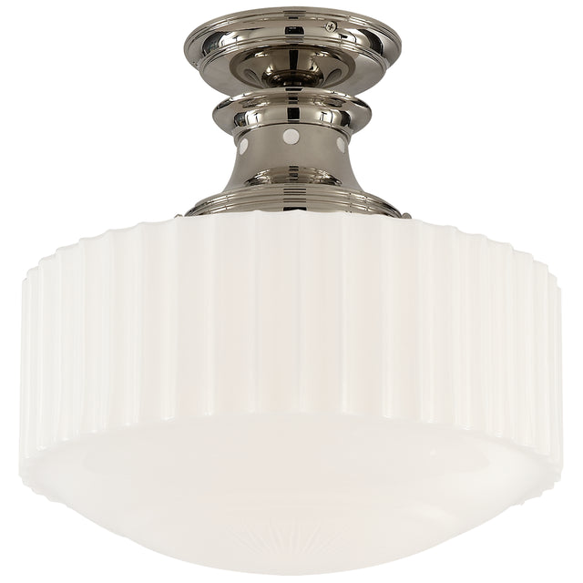 Milton Road Outdoor (Damp) Flush Mount Ceiling Light by Visual Comfort Signature