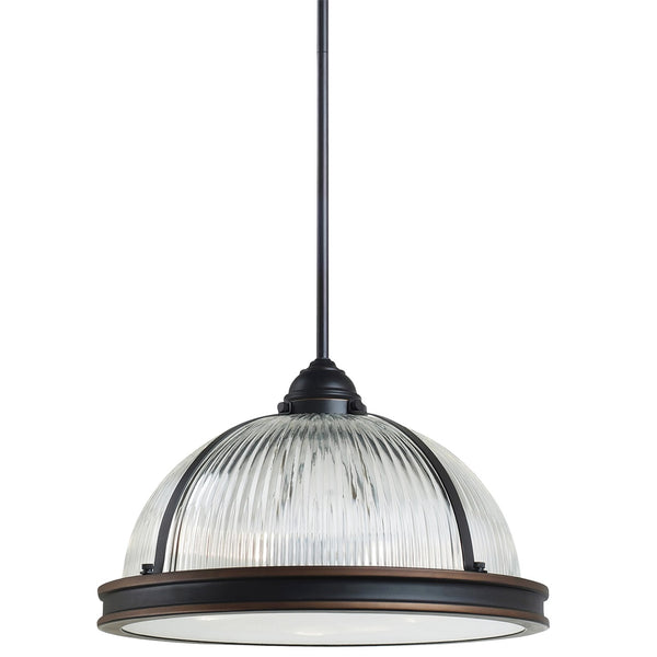 Pratt Street Prismatic Outdoor (Damp) Pendant by Generation Lighting