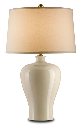 Blaise Cream Table Lamp Table Lamp by Currey and Company