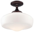 Outdoor (Damp) Flush Mount Ceiling Light by Minka-Lavery