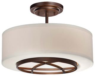 City Club Outdoor (Damp) Flush Mount Ceiling Light by Minka-Lavery