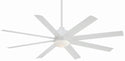 Slipstream Outdoor (Wet) Ceiling Fan with Light by Minka Aire